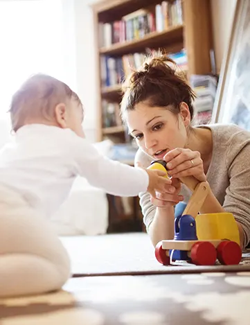 Jeux et jouets, un moment de partage avec son bébé