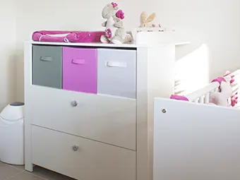 Une table a langer, meublez la chambre de bebe